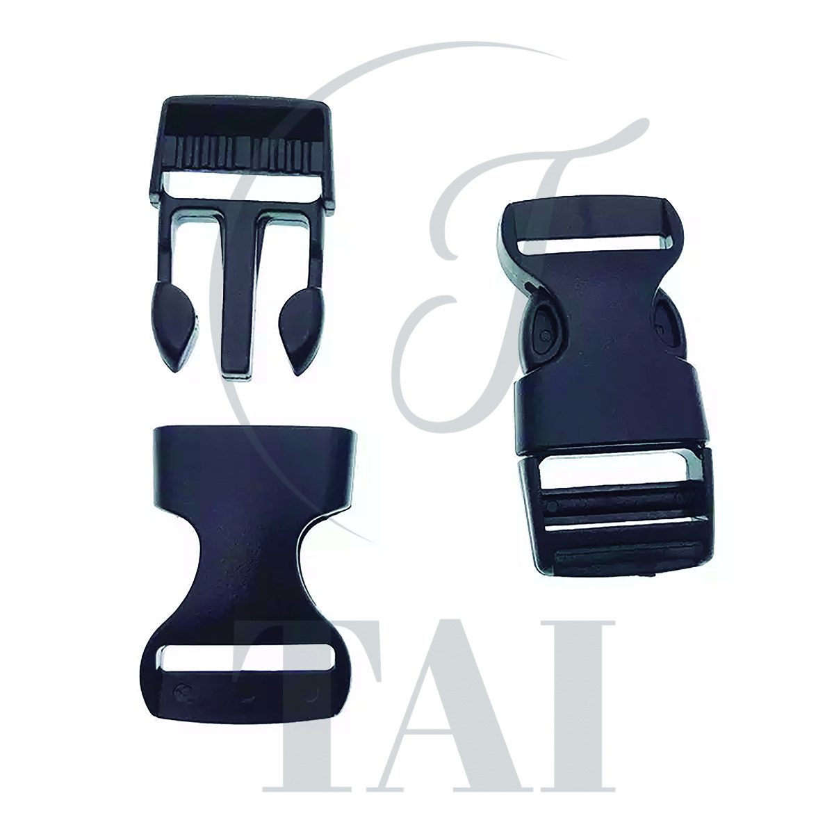 Pack 100 Hebillas De Plástico Ojal De 20 Mm