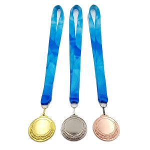 Medallas de Metal, 5cm, con cinta.