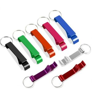Llavero destapador de aluminio para grabado