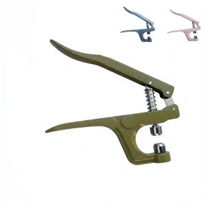 Pinza con molde para remaches de doble cabeza